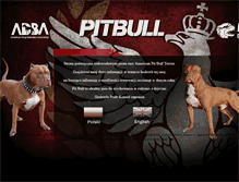 Tablet Screenshot of pitbulle.com.pl